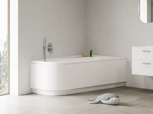 Ravak Chrome előlap 'A' 160x105 jobbos, fehér CZA6100A00