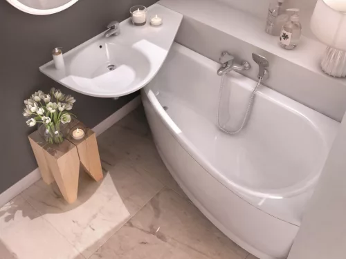 Ravak Avocado előlap 'A' 160 jobb akrilkádhoz (hófehér) CZI1000A00