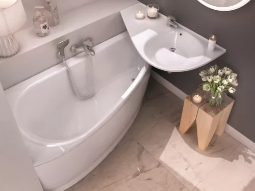 Ravak Avocado előlap 'A' 150 bal akrilkádhoz (hófehér) CZT1000A00