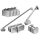 Ravak BSDPS-bal B SET 110 króm D01000A080