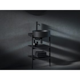 CS Yard 40 fürdőszobai bútor, matt fekete