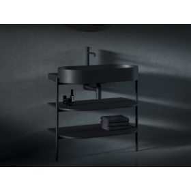 CS Yard 80 fürdőszobai bútor, matt fekete