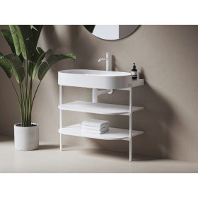 CS Yard 80 fürdőszobai bútor, matt fehér