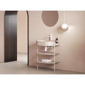 CS Yard 60 fürdőszobai bútor, Alabaster Pink