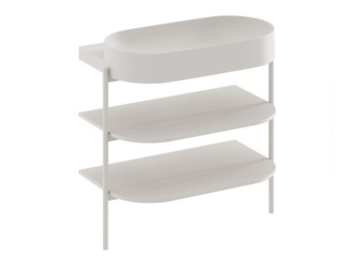 CS Yard 80 fürdőszobai bútor, Smoke Grey