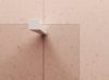Walk-In Corner Set 110x80, zuhanykabin matt fehér+transparent