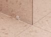 Walk-In Corner Set 110x80, zuhanykabin matt fehér+transparent