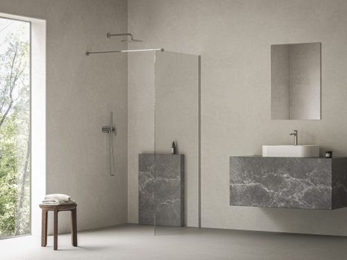 Ravak Walk-In Air Wall 90 zuhanykabin krómhatású+transparent GW9W70C00Z1C