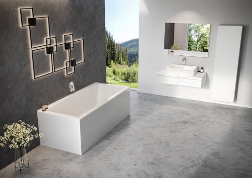 Ravak Formy 100 tükör, fehér X000000983