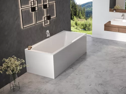 Ravak Előlap 180-as fehér X000001059