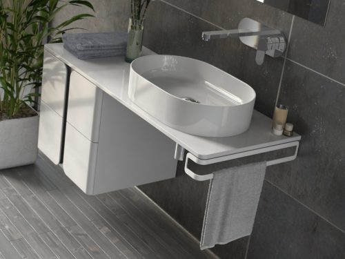 Ravak Balance törölközőtartó fehér X000001376