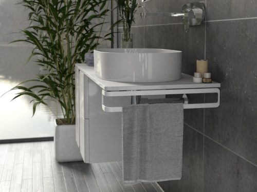 Ravak Balance törölközőtartó fehér X000001376