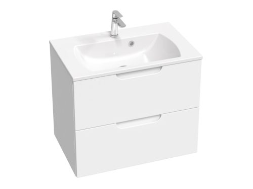 Ravak Classic II SD 70 fürdőszobai szekrény mosdó alá fehér/fehér X000001478
