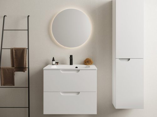 Ravak Classic II SD 70 fürdőszobai szekrény mosdó alá fehér/fehér X000001478