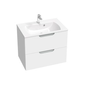   Ravak Classic II SD 70 fürdőszobai szekrény mosdó alá fehér/szürke X000001479