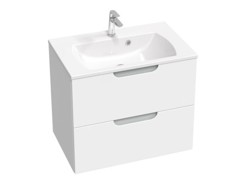 Ravak Classic II SD 70 fürdőszobai szekrény mosdó alá fehér/szürke X000001479