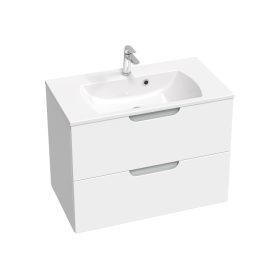   Ravak Classic II SD 80 fürdőszobai szekrény mosdó alá fehér/szürke X000001481