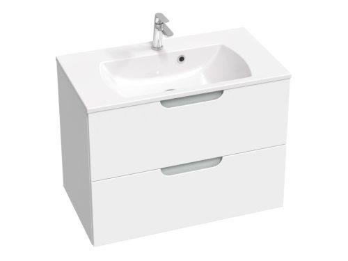 Ravak Classic II SD 80 fürdőszobai szekrény mosdó alá fehér/szürke X000001481