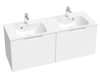 Ravak Classic II SD 130 szekrény duplamosdó alá (fehér/fehér) X000001482