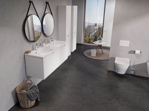 Ravak Classic II SD 130 szekrény duplamosdó alá (fehér/fehér) X000001482