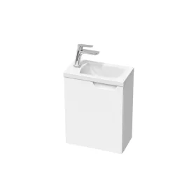   Ravak Classic II SD 40 Fürdőszobai szekrény mosdó alá bal fehér/fehér X000001484