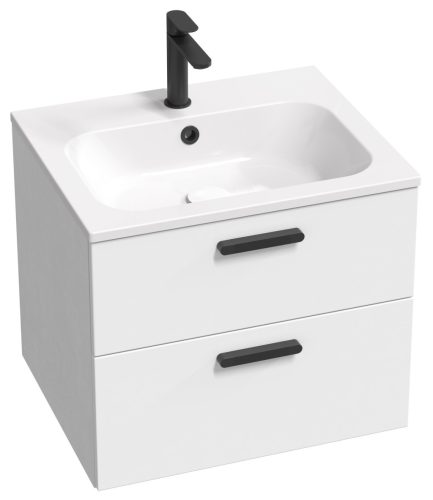 Ravak Chrome SD II 60 fehér, fekete fogantyúval 152 mm X000001744