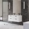 Ravak Chrome SD II 60 fehér, fekete fogantyúval 152 mm X000001744