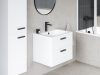 Ravak Chrome II SD 70 fehér, fekete fogantyúval 152 mm X000001745