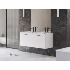   Ravak Chrome II SD 120 fehér, fekete fogantyúval 152 mm X000001747