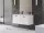 Ravak Chrome II SD 120 fehér, fekete fogantyúval 152 mm X000001747