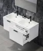Ravak Chrome II SD 120 fehér, fekete fogantyúval 152 mm X000001747