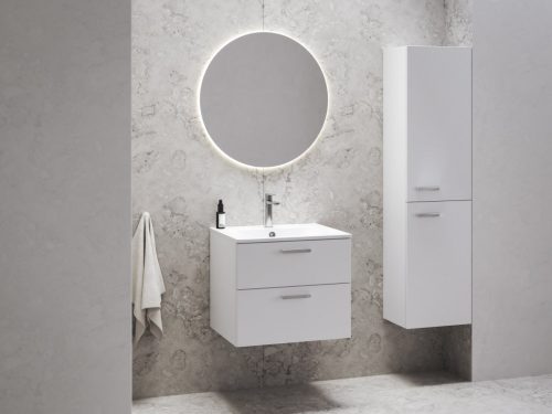 Ravak Chrome II SD 70 fehér, króm fogantyúval 152 mm X000001773