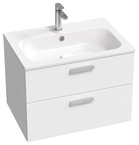 Ravak Chrome II SD 70 fehér, króm fogantyúval 152 mm X000001773