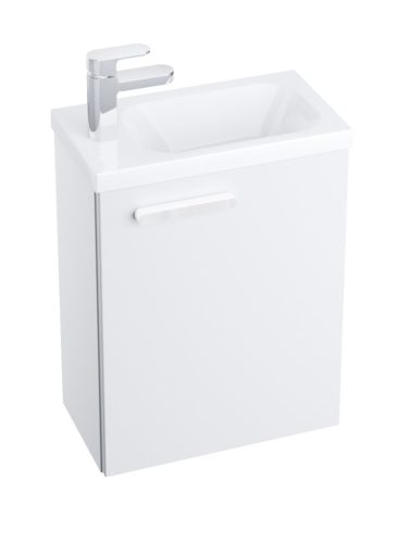 Ravak Chrome II SD 40 mosdó alatti szekrénytest fehér, fehér fogantyúval 152 mm (A termék az ajtót nem tertalmazza.) X000001782