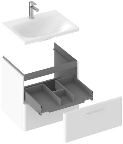 Ravak SD Balance II 60 mosdó alatti szekrények fehér X000001814