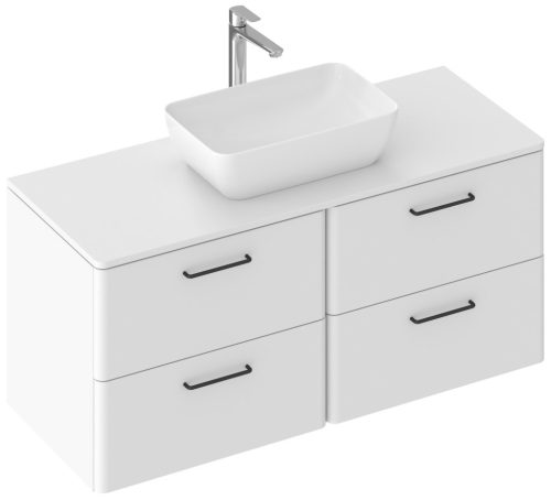 Ravak Balance II fogantyú, fekete (1 db) X000001824