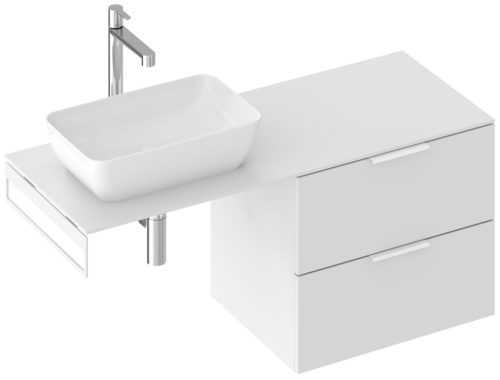 Ravak Comfort II fogantyú, fehér (1 db) X000001826