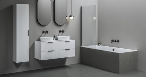 Ravak Comfort II fogantyú, fekete (1 db) X000001827