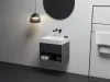 Ravak SD Lite 60 fürdőszobai szekrény mosdó alá matt fekete X000001856