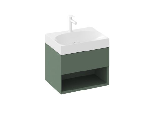 Ravak SD Lite 60 fürdőszobai szekrény mosdó alá Grey Green X000001858