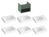 Ravak SD Lite 60 fürdőszobai szekrény mosdó alá Grey Green X000001858