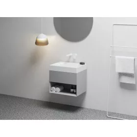   Ravak SD Lite 60 fürdőszobai szekrény mosdó alá Smoke Grey X000001859