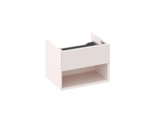 Ravak SD Lite 60 fürdőszobai szekrény mosdó alá Alabaster Pink X000001860