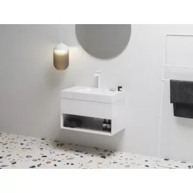   Ravak SD Lite 80 fürdőszobai szekrény mosdó alá fehér X000001861