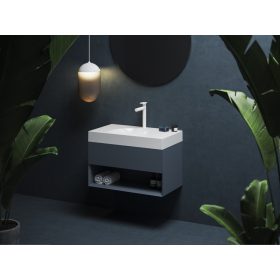   Ravak SD Lite 80 fürdőszobai szekrény mosdó alá Deepsea Blue X000001863