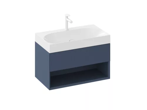Ravak SD Lite 80 fürdőszobai szekrény mosdó alá Deepsea Blue X000001863