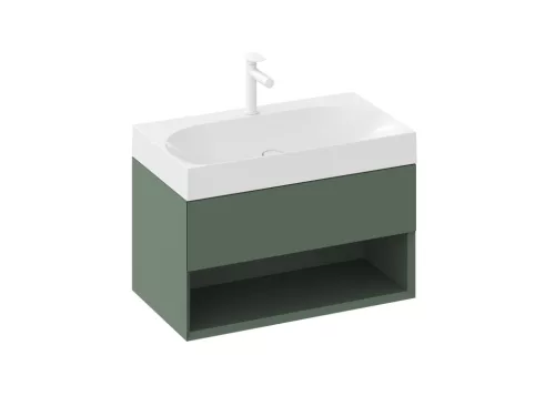 Ravak SD Lite 80 fürdőszobai szekrény mosdó alá Grey Green X000001864