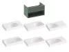 Ravak SD Lite 80 fürdőszobai szekrény mosdó alá Grey Green X000001864