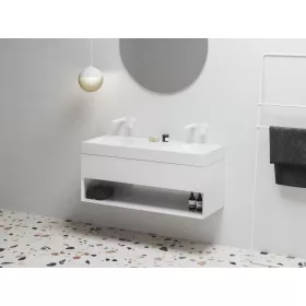   Ravak SD Lite 120 fürdőszobai szekrény mosdó alá fehér X000001867