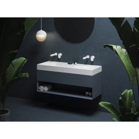   Ravak SD Lite 120 fürdőszobai szekrény mosdó alá Deepsea Blue X000001869